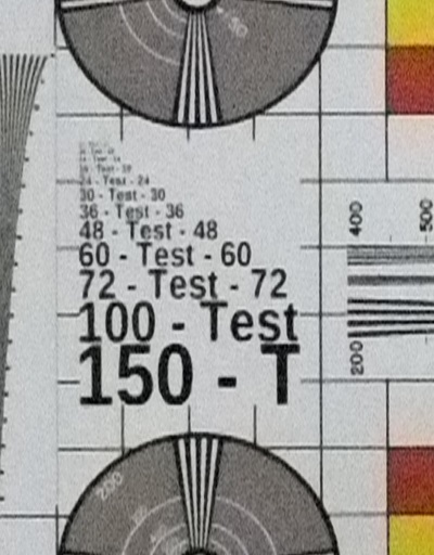 Test review Fujifilm X-S1 - Bruit